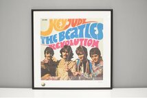 etc117 展示美品 THE BEATLES(ビートルズ)「HEY JUDE/REVOLUTION」額装 限定400部リトグラフ 版画_画像1