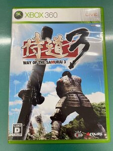 侍道3_WAY OF THE SAMURAI 3 XBOX360【中古品】