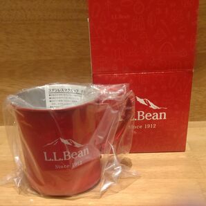 新品未使用　LLBean　ＬＬビーン　ステンレス　マグカップ　非売品　ノベルティ 　MADE IN JAPAN