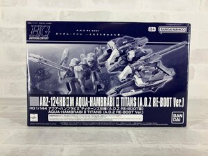 ガンプラ HG 1/144 アクア・ハンブラビⅡ ティターンズ仕様 A.O.Z RE-BOOT版 ガンダム・インレ くろうさぎのみた夢