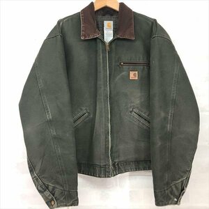 carhartt カーハート 90s USA製 J96 MOS デトロイトジャケット ワークジャケット SIZE: XL モスグリーン MH632024020602