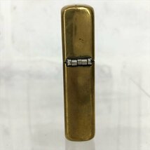 ZIPPO ジッポ 1990年製 SOLID BRASS ソリッドブラス HONG KONG 香港 オイルライター MU632023060810_画像3