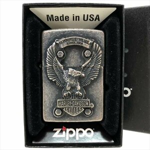 ZIPPO ジッポ 箱有 1994年製 HARLEY-DAVIDSON ハーレーダビッドソン ビッグイーグル オイルライター MU632024022720