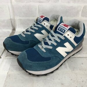 NEW BALANCE ニューバランス ML574 ABL スニーカー シューズ SIZE: 24cm ブルー LH632024021201