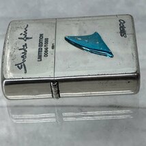 ZIPPO ジッポ 1998年製 Shark fin メタル貼り LIMITED EDITION シリアルNO有 サメ シャーク オイルライター MU632024022124_画像5