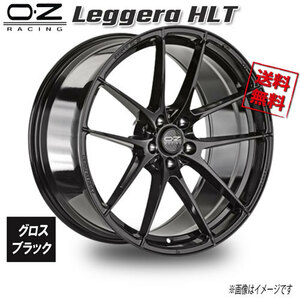 OZレーシング OZ Leggera HLT レッジェーラ グロスブラック 17インチ 5H100 7.5J+48 1本 68 業販4本購入で送料無料