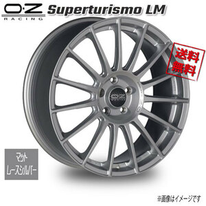 OZレーシング OZ Superturismo LM マットレースシルバー 18インチ 5H114.3 8J+45 4本 75 業販4本購入で送料無料