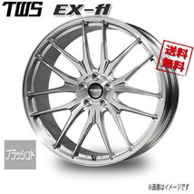 TWS TWS EX-fl ブラッシュド 22インチ 5H114.3 9J+28 4本 60 業販4本購入で送料無料_画像1