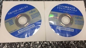 Windows XP FUJITSU FMV A8290 A6290 A2220　リカバリーディスク2枚セット se62