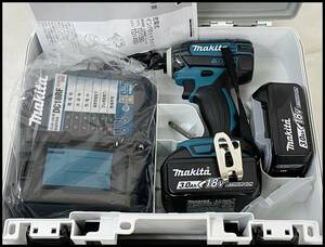 未使用 マキタ 18V 3.0Ah TD149DRFX 青 ブルー インパクトドライバー 3Ah x2個 領収書可