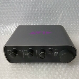 ジャンク品　MBox Mini　オーディオ　インターフェース