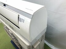 日立 HITACHI 白くまくん エアコン RAS-WM25GE5 おもに8畳用 2.5kW 7～10畳 くらしカメラ 室温ウォッチ機能 暖房 2017年製 d01124S_画像2