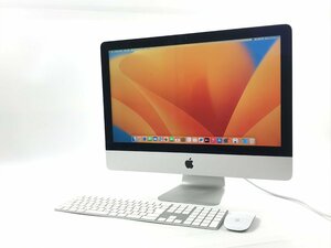 美品★Apple アップル iMac 21.5-inch 2017 デスクトップPC FHD i5 2.3GHz 16GB HDD1TB マウス キーボード 電源ケーブル付属 d02009N