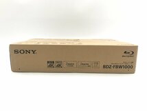 新品未開封 SONY ソニー ブルーレイレコーダー 1TB 2番組同時録画可能 4K 3D対応 16倍録画 外付けHDD録画対応 BDZ-FBW1000 02111MA_画像4