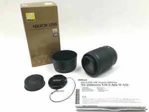 ニコン Nikon NIKKOR AF-S DX VR Zoom-Nikkor 55-200mm f/4-5.6G IF-ED ニコンFマウント系 望遠ズーム 交換レンズ AF ジャンク Y02090MA