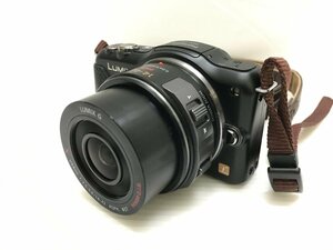 パナソニック Panasonic LUMIX ミラーレス 一眼レフカメラ 電動ズームレンズキット マイクロフォーサーズ DMC-GF5 1円～ T02054N