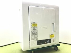 日立 HITACHI 衣類乾燥機 4kg 毛布乾燥 ヒーター乾燥 シワ取り機能 タイマー お掃除ラクラクフィルター DE-N40WX 2021年製 YD02061MA