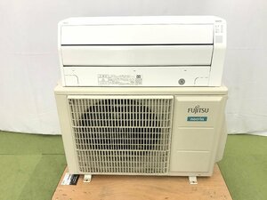 富士通 FUJITSU ノクリア エアコン おもに14畳用 11畳～17畳 4.0kW 快適自動スイング 2WAY除湿 暖房 AS-C401L-W 2021年製 TD02068N