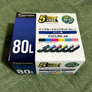 ELECOM(エレコム) CC-EIC80L6ST 互換プリンターインク 6色