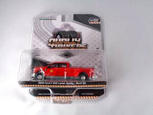 グリーンライト　GREENLIGHT　1/64　2019 Ford F-350 Lariat Dually Shell Oil　シリーズ13　フォード　ラリアット　シェル