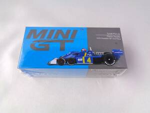 MINI　GT　MINIGT　1/64　Tyrrell P34 ＃4　Patrick Depailler　1976 Swedish GP 2nd Place　584　ティレル　②