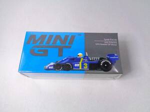 MINI　GT　1/64　Tyrrell P34 ＃3　Jody Scheckter　1976 Swedish GP Winner　583　ティレル　④