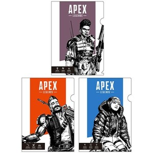 Apex Legends エーペックスレジェンズ クリアファイル 3枚セット Vol.1 A 新品 未開封