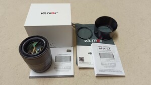 ビルトロックス VILTROX AF 56mm f1.4 X フジ マウント ほぼ未使用 極上美品 ケンコーフィルタ付き