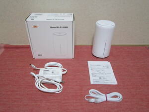 〇美品!　動作良好!! 楽天 最強プラン設定済 au Speed Wi-Fi HOME L02 huawei HWS33MWU WiMAX ルーター SIMフリー docomo ソフトバンク 