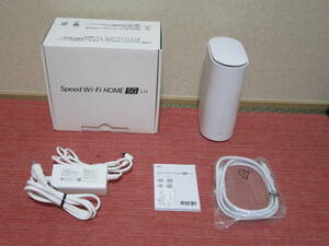 美品!!　動作品!!　楽天最強プラン設定済　4G 5G対応　au　Speed Wi-Fi HOME 5G L11　 Wi-Fiルーター　SIMフリー　ホームルーター ZTR01　