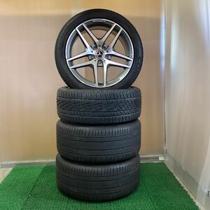 Mベンツ Sクラス(W222)純正アルミホイールセット 19×8.5J,19×9.5J+38 112-5H 中古品4本