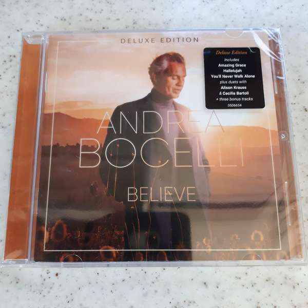 送料無料! Andrea Bocelli - Believe アンドレア・ポチエッリ ※ケースが破損