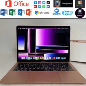 MacBook Air 13インチM1チップMacOs Office付きTouch ID付き