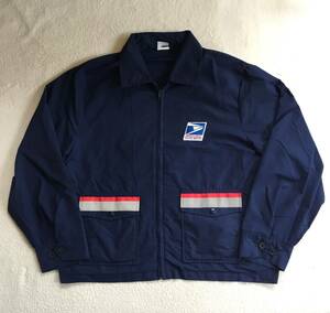 ◆ビンテージ US MAIL ナイロンジャケット USPS Post office 郵便局 制服 US Postal service USA製 検 Hip Hop