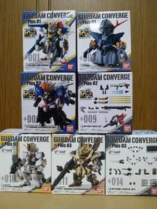 新品未開封　FW GUNDAM CONVERGE ♯Plus01 Plus02 Plus03 V2アサルトバスターガンダム ジオング Sガンダム アトラス フルアーマー百式改