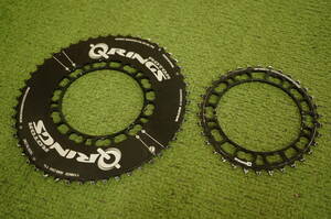 ☆ROTOR QRINGS 50/34 ローター 楕円チェーンリング 中古 USED BK 110BCD