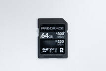 #50 ProGrade Digital プログレード SD SDカード 64GB 300MB/s UHS-II SDXC V60 U3 class10 COBALT コバルト_画像1