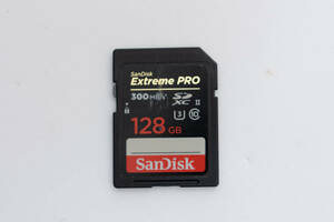 #33a SanDisk サンディスク 128GB SDカード Extreme PRO UHS-Ⅱ uhs-ii U3 300MB/s Extreme SD