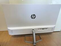 【美品+おまけ】HP モニター M27fwa 27インチ スピーカー内蔵 フルHD 薄型 非光沢 IPSパネル スリムブルーライトカット 背面ホワイト_画像4