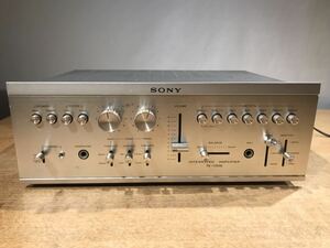 ソニー SONY プリメインアンプ TA-1150D アンプ 通電のみ確認済 中古現状 日本製 部品取り ジャンク 