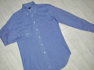 美品/Maker's Shirt 鎌倉/鎌倉シャツ/ギンガムチェック/シャツ/鎌倉シャツ/トップス/メンズ/長袖/スーツ/ジャケット