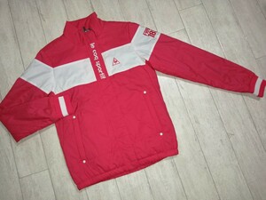 新品/le coq sportif/ルコックスポルティフ/ジャンパー/ピンク/ゴルフ/GOLF 