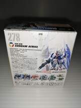 FWガンダムコンバージ#23 新品未開封 278番 単品 GUNDAM AERIAL バンダイ フィギュア FW GUNDAM CONVERGE#23 機動戦士ガンダム_画像6