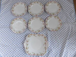  Sherry (Shelley)* pink. floral print plate 6 sheets . large plate 1 sheets (BB plate )