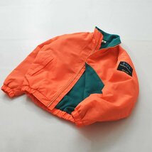 ★90s ヴィンテージ オールド ヘリーハンセン HELLY HANSEN フリース シェルド ジャケット M オレンジ ビンテージ アウトドア ジャンパー★_画像1