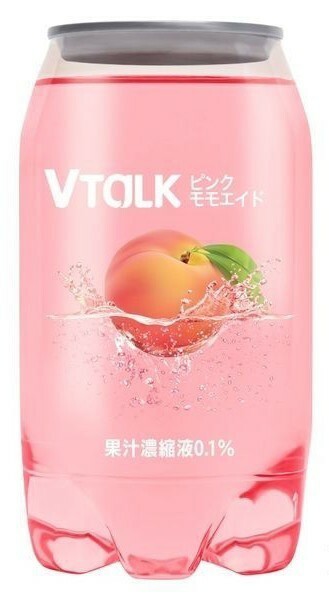 VTaLK(Vトーク) ピンクモモエイド 350mlペットボトル×24本