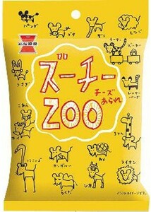  rock . confectionery cheese arare ZOOchi-30g×6 sack 