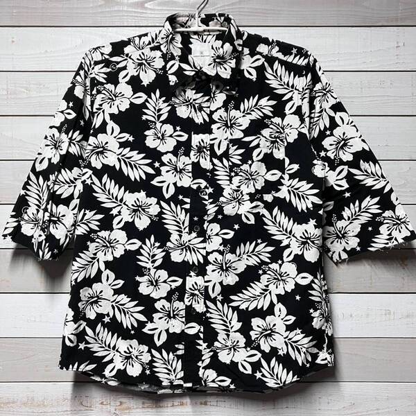 SIZE 3 UNIFORM EXPERIMENT UE FRAGMENT DESIGN SHIRT ALOHA HIBISCUS ユニフォームエクスペリメント フラグメント シャツ アロハ