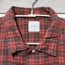 SIZE M GOODENOUGH SHIRT CHECK RED グッドイナフ シャツ チェック レッド_画像7