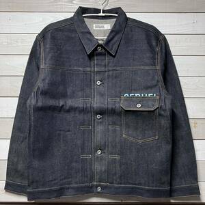 Sz XL SEQUEL DENIM JACKET INDIGO FRAGMENT DESIGN シークエル デニム ジャケット インディゴ フラグメント デザイン ジージャン Gジャン